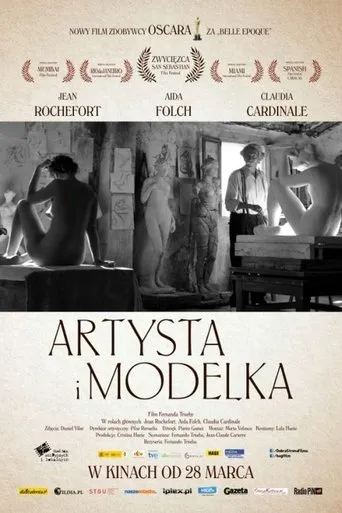 Póster de El artista y la modelo