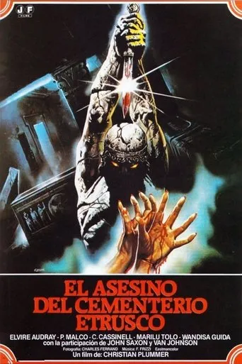 Póster de El asesino del cementerio etrusco