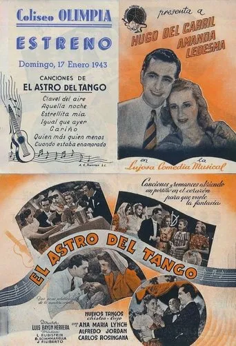 Póster de El astro del tango