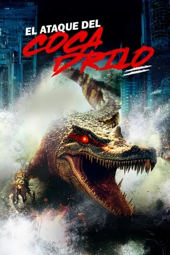 Póster de El ataque del cocadrilo (2024) con Robbie Rist como Trig