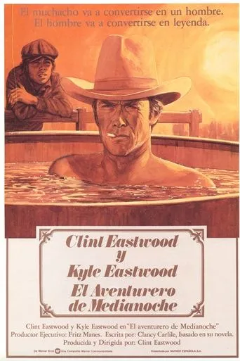 Póster de El aventurero de medianoche (1982) con Jerry Hardin como Snuffy