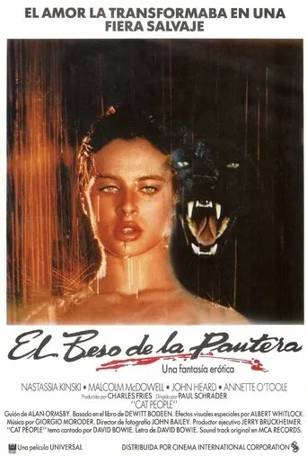 Póster de El beso de la pantera