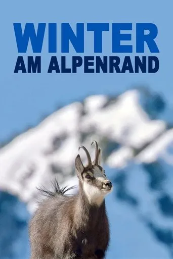Póster de El blanco invierno, estación en el borde alpino