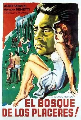 Póster de El bosque de los placeres (1947) con Nada Fiorelli como Elvira