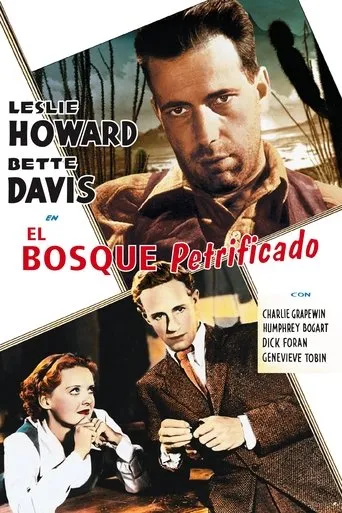 Póster de El bosque petrificado (1936) con Joe Sawyer como Jackie
