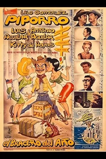 Póster de El bracero del año