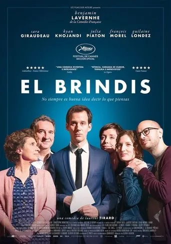 Póster de El brindis (2020) con Jean-Michel Lahmi como Le prof de techno