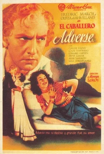 Póster de El caballero Adverse (1936) con Mathilde Comont como Cook Guisseppi