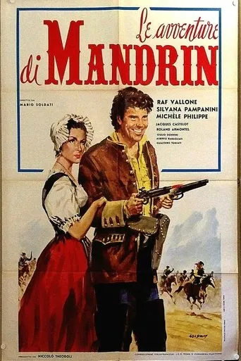 Póster de El caballero sin ley (1952) con Jacques Castelot como Baron de Villemure