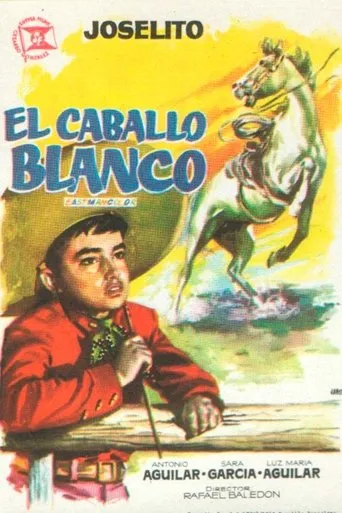 Póster de El caballo blanco