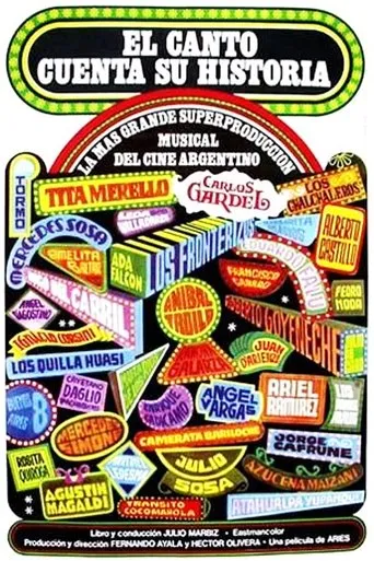 Póster de El canto cuenta su historia
