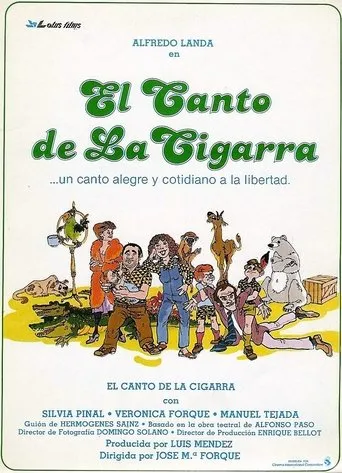 Póster de El canto de la cigarra