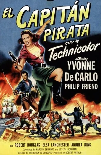 Póster de El capitán pirata