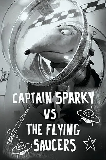 Póster de El capitan Sparky contra los platillos volantes