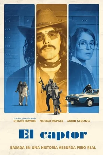 Póster de El captor (2019) con Mark Strong como Gunnar Sorensson