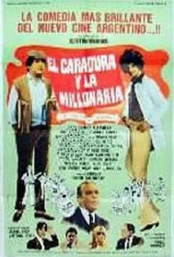 Póster de El caradura y la millonaria