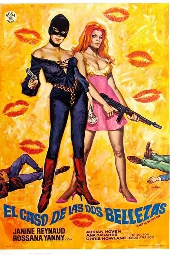 Póster de El caso de las dos bellezas (1969) con Michel Lemoine como Morpho