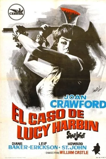 Póster de El caso de Lucy Harbin (1964) con Diane Baker como Carol Harbin