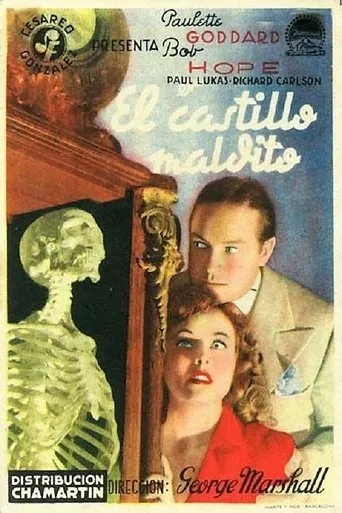Póster de El castillo maldito (1940) con Paul Lukas como Parada