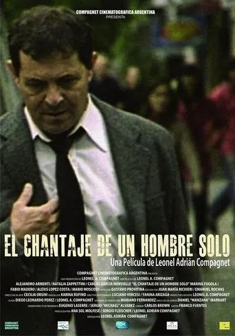 Póster de El chantaje de un hombre solo