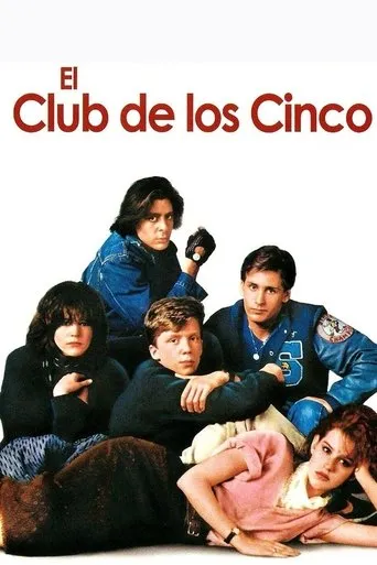 Póster de El club de los cinco (1985) con Molly Ringwald como Claire Standish
