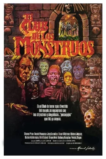Póster de El club de los monstruos (1981) con B. A. Robertson como Singer