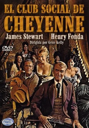 Póster de El club social de Cheyenne (1970) con Shirley Jones como Jenny