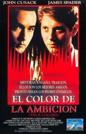 Póster de El color de la ambición