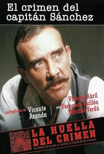 Póster de El crimen del capitán Sánchez