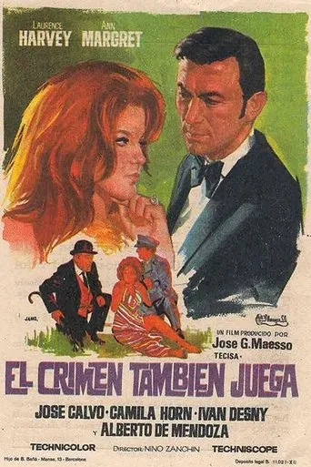 Póster de El crimen también juega