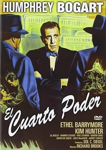Póster de El cuarto poder (1952) con Phillip Terry como Lewis Schaefer (uncredited)
