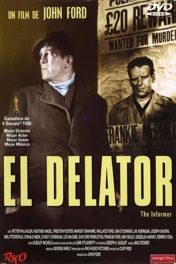 Póster de El delator (1935) con Robert Parrish como Young Soldier