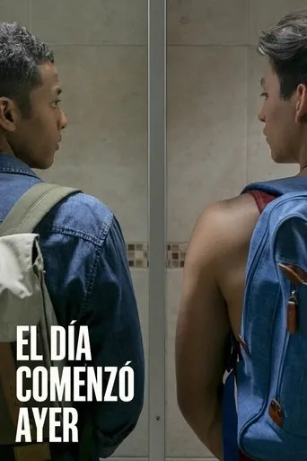 Póster de El día comenzó ayer