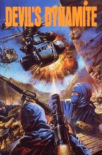 Póster de El diablo de la dinamita (1987) con Chiang Tao