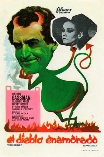 Póster de El diablo enamorado (1966) con Luigi Vannucchi como Principe Francesco 'Franceschetto' Chibo de Longuiara