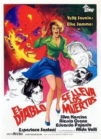 Póster de El Diablo se lleva los muertos