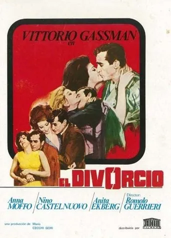 Póster de El divorcio (1970) con Francesco Mulè como Fra Leone