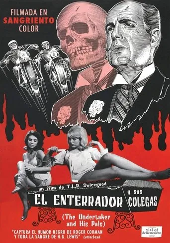 Póster de El enterrador y sus colegas (1966) con Karen Ciral como Sally Lamb