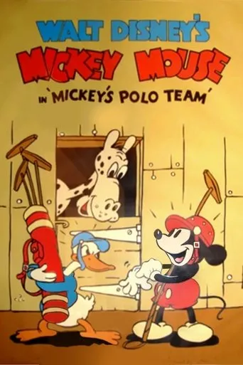 Póster de El equipo de polo de Mickey
