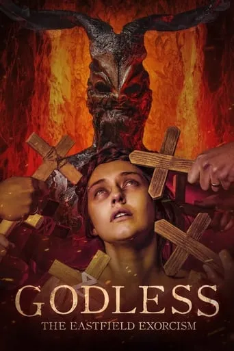 Póster de El exorcismo de Eastfield (2023) con Ella Bourne como Allie Johnston