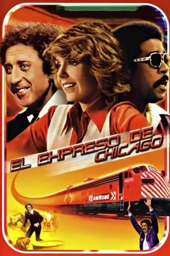 Póster de El expreso de Chicago (1976) con Ray Walston como Mr. Edgar Whiney