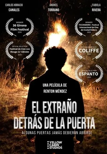 Póster de El extraño detrás de la puerta