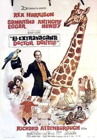 Póster de El extravagante doctor Dolittle (1967) con Gilchrist Stuart como The Vicar (uncredited)