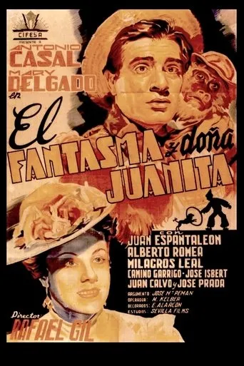 Póster de El fantasma y doña Juanita