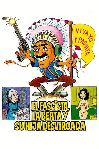 Póster de El fascista, la beata y su hija desvirgada