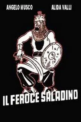 Póster de El feroz Saladino (1937) con Angelo Musco como Pompeo Darly