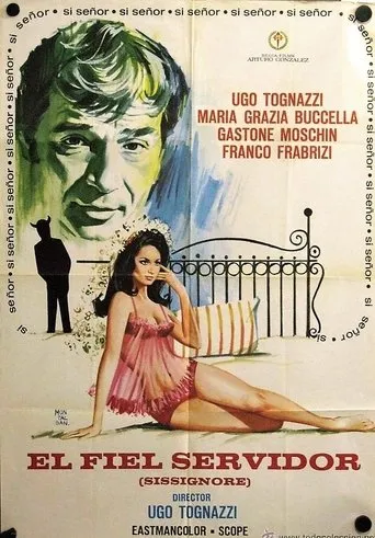 Póster de El fiel servidor (1968) con Franco Fabrizi como Chauffeur