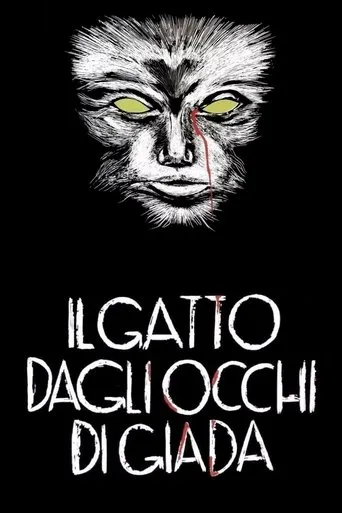 Póster de El gato con los ojos de jade (1977) con Antonio Bido