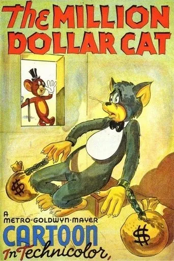 Póster de El gato del millón de dólares