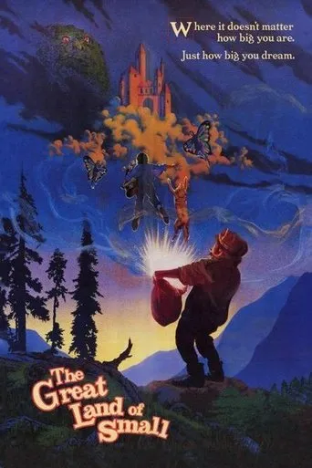 Póster de El gran mundo invisible (1986) con Gilles Pelletier como Grandpa